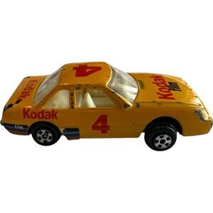 Kodak Film #4 NASCAR Racing Diecast Car Yellow